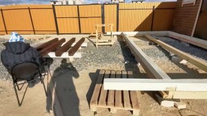 Беседка своими руками | часть 2 | каркас