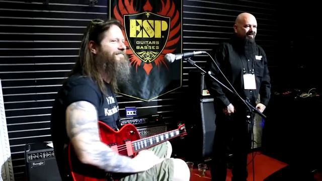NAMM 2015 - GARY HOLT (Slayer | Exodus) - ESP GUITAR COMPANY смотреть онлайн