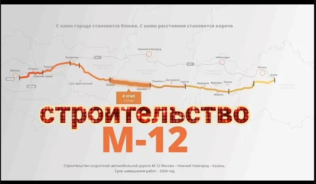 Проект дороги м 12