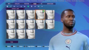 FIFA 23 Pro Club Face Creations - Yaya Toure - Pro Club Look alike