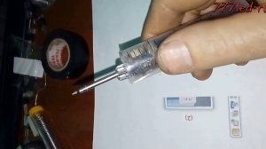 Самодельный аккумуляторный паяльник с подсветкой и зарядкой через USB