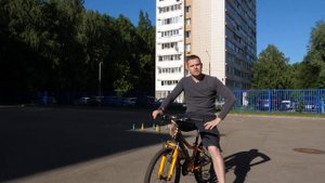 В эфире судьи. Фигурное вождение велосипеда. Упражнения - часть № 4