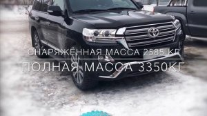 Основные характеристики Land cruiser 200