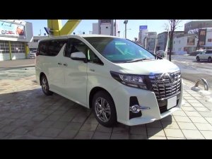 2015 TOYOTA ALPHARD HYBRID SR C Package 4WD. Обзор Японского автомобиля с правым рулём.