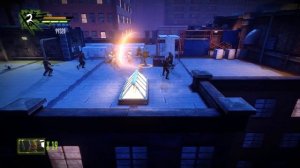 Game Play TMNT (teenage Mutant Ninja Turtles) Out Of The Shadow Arcade Mode Michelangelo Solo