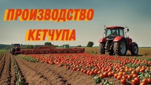 Как это делают. Технологический процесс изготовления томатного кетчупа на крупном производстве