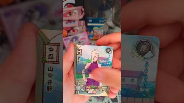 Коллекционные карточки по аниме Наруто и Боруто! #anime #boruto #naruto #opening #хобби #cards