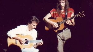 Steve Howe and Steve Hackett