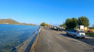 Walking in Elounda, Crete ☀️| Greece - 4K60