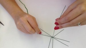 МК: ГЕРАНь из БИСЕРА. DIY | Tutorial: Beaded GERANIUM. Часть 2/3