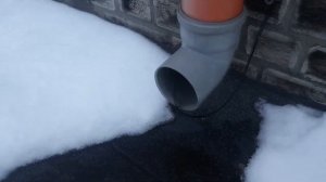 Обогрев водостоков плоской крыши