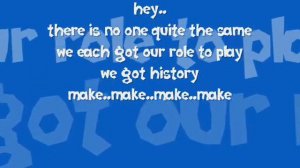 Alyson Stoner-Make History+lyrics