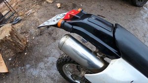 Suzuki Djebel 250 2006г, звук работы двигателя