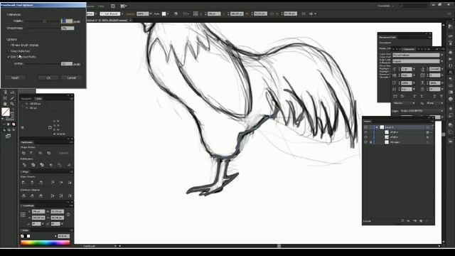 how to draw rooster - Рисование петуха смотреть онлайн