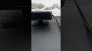 тест тепловентилятора автомобильного
