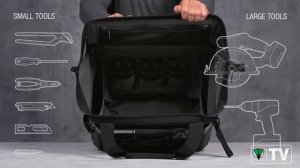 ToughBuilt TB CT 61 18 450mm L Rolling Massive Mouth Tool Bag