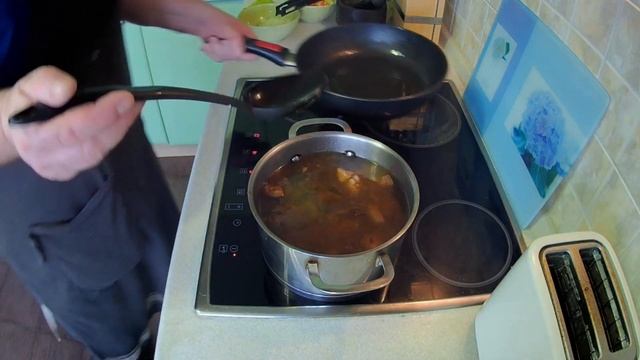 СУП ГРИБНОЙ С МЯСОМ #суп#рецепты