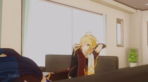 Pocky Game [MMD Genshin Impact]