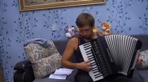 Прощание славянки  (В. Агапкин, ), на заливе, цыганочка (аккордеон (accordion) баян, дуэт)