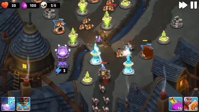 Castle Creeps (26 глава 101 уровень - на 3 звезды) смотреть онлайн