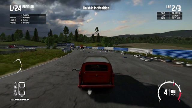 WRECKFEST Walkthrough Gameplay Part 55 - THE CONVOY смотреть онлайн