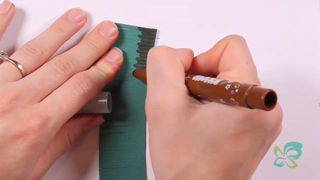 Веточки ели из фоамирана - быстро и бюджетно