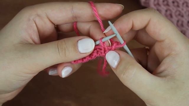 Рельефный узор спицами | Узор с накидами