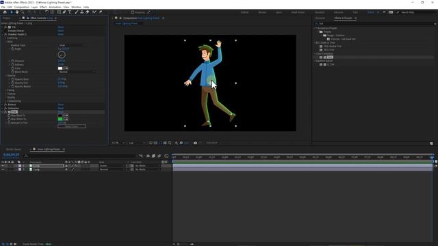 After Effects Easy Inner Rim Lighting Preset l AE 림 라이트 프리셋 смотреть онлайн