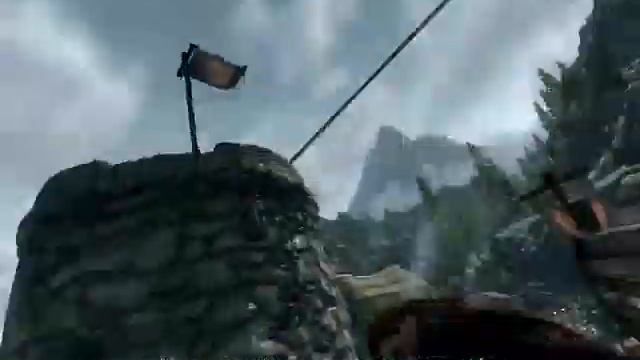 Баг с повозкой- TES V: Skyrim смотреть онлайн