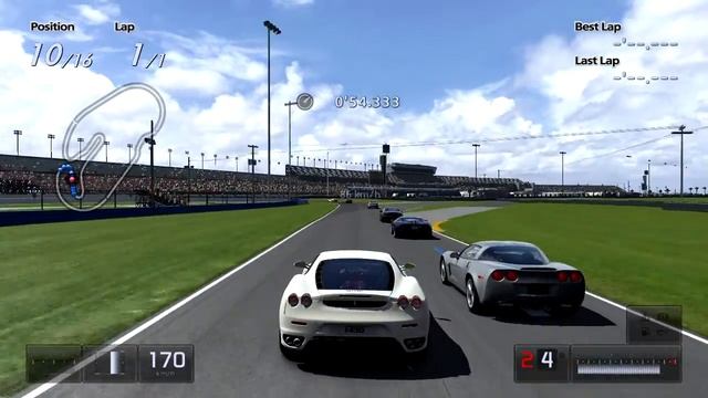 Gran Turismo 5 Prologue Ferrari F430 Daytona A-8 Gold смотреть онлайн
