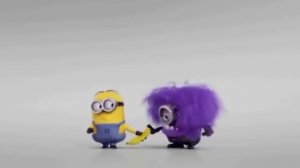 МИНЬОНЫ - смешной фиолетовый монстр миньон