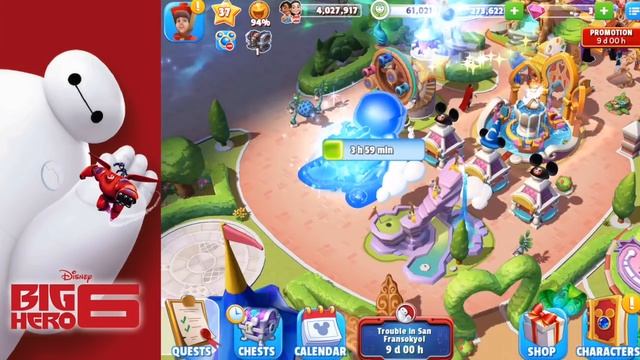 BAYMAX CHIP UNLOCKED! Big Hero 6 Event | Disney Magic Kingdoms Gameplay Walkthrough смотреть онлайн