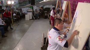 Декоративная штукатурка.  Имитация бетона