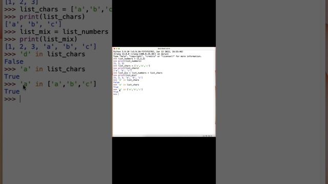 list data type in python basic operations- part2 #python #python3 #pythonforbeginners