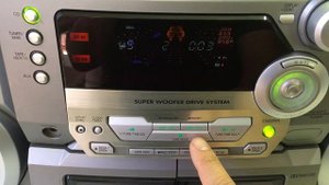 Panasonic SA-AK47 5 Disc Stereo System (4 Way 170W Monster Sound!)