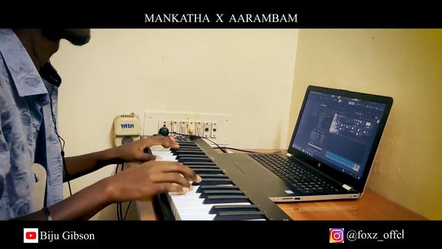 MANKATHA X AARAMBAM | BGM MIX - Biju Gibson смотреть онлайн