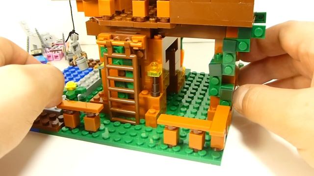 Большой китайский набор Лего Майнкрафт от LELE 79350 смотреть онлайн