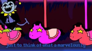 JEVIL WITH LYRICS (by RecD) - A DeltaRune Animation