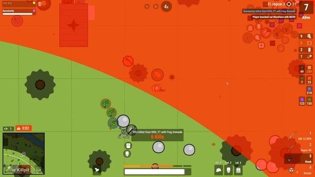 Surviv.io INVISIBLE POTATO CANNON TREE TROLL!! | SNIPING WITH POTATOES IN A TREE | Surviv.io Update