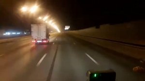 #таймлапс #мкад #видеорегистратор За две минуты в Балашиху в Петрович