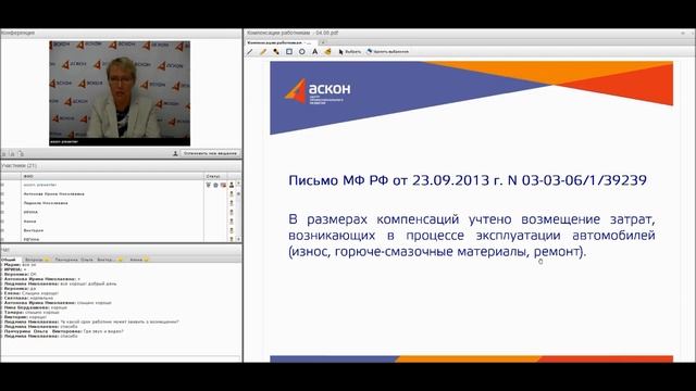 Компенсации работникам за использование личного имущества