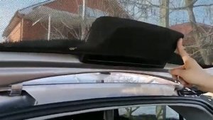 Автошторки на Volkswagen Polo Liftback 2021- на заднее стекло