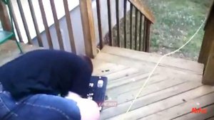 Батя разбил ноутбук сына!