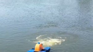 Турбо эжекторный аэратор для пруда, водоема и озера