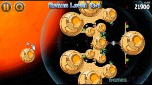 Angry Birds Star Wars Bonus Level D-4 Gold 3 Stars Walkthrough Full HD