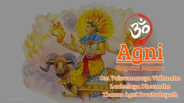 Agni Gayatri Mantra 108X | Japa Mantra смотреть онлайн