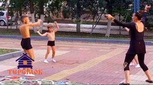 Итоговое выступление цирковой смены летнего развивающего лагеря