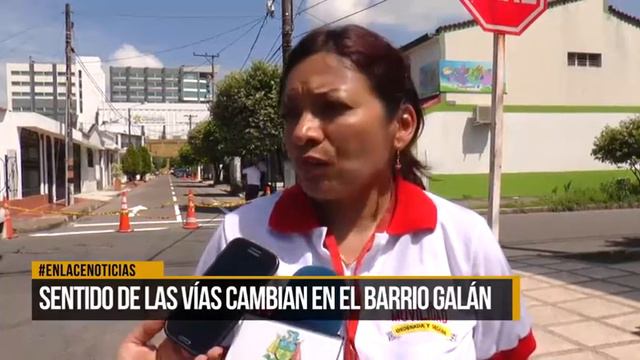 Sentido de las vías cambian en el Barrio Galán смотреть онлайн