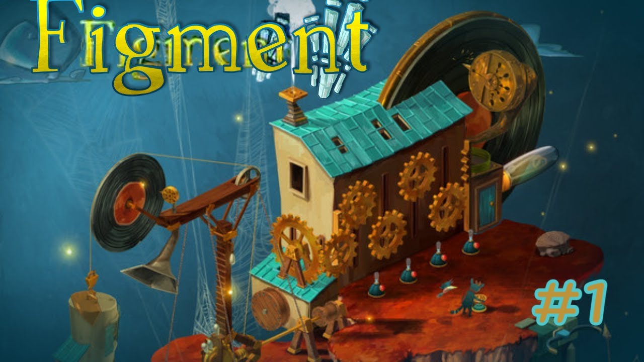ОЧЕНЬ ИНТЕРЕСНАЯ ИГРА FIGMENT Прохождение #1