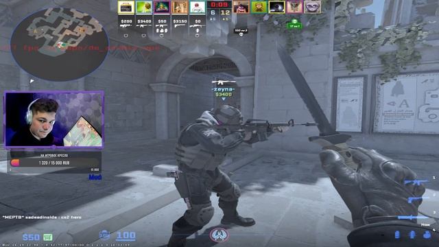 CS2 СТРИМ с веб-камерой? CS2 FACEIT Counter-Strike 2 смотреть онлайн